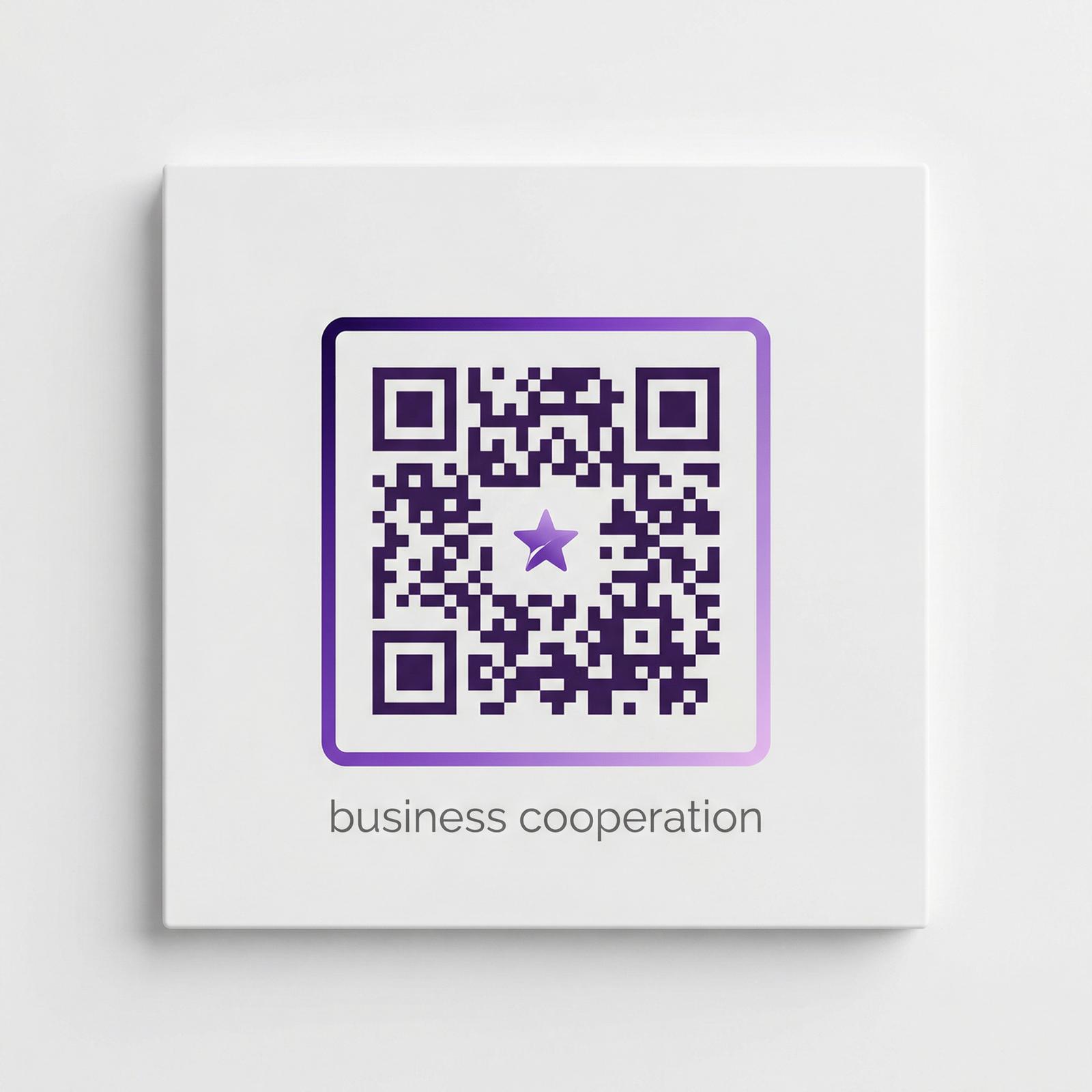 网红主播传媒商务二维码